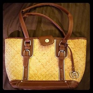 Etienne Aigner woven tote/bag